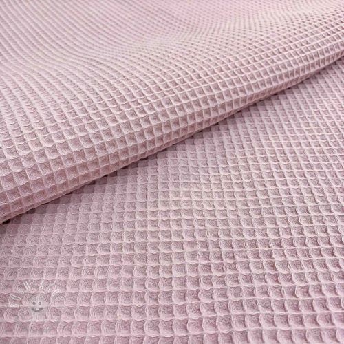 Bavlna s vaflovou väzbou old rose