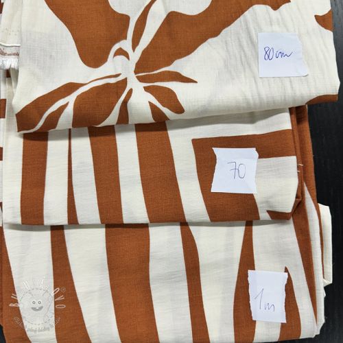 Balík látok viskóza s ľanom 163