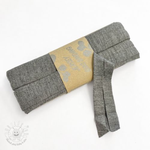 Lemovacia guma viskóza - 3 m grey melange Lemovacia guma viskóza - 3 m grey melange