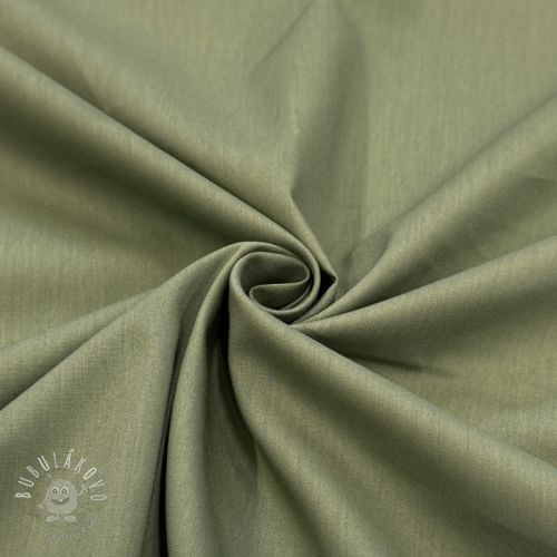 Bavlnená látka s viskózou olive