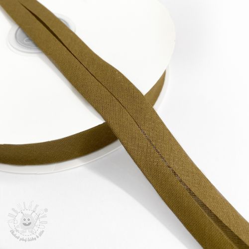 Lemovací prúžok bavlna golden brown Lemovací prúžok bavlna golden brown